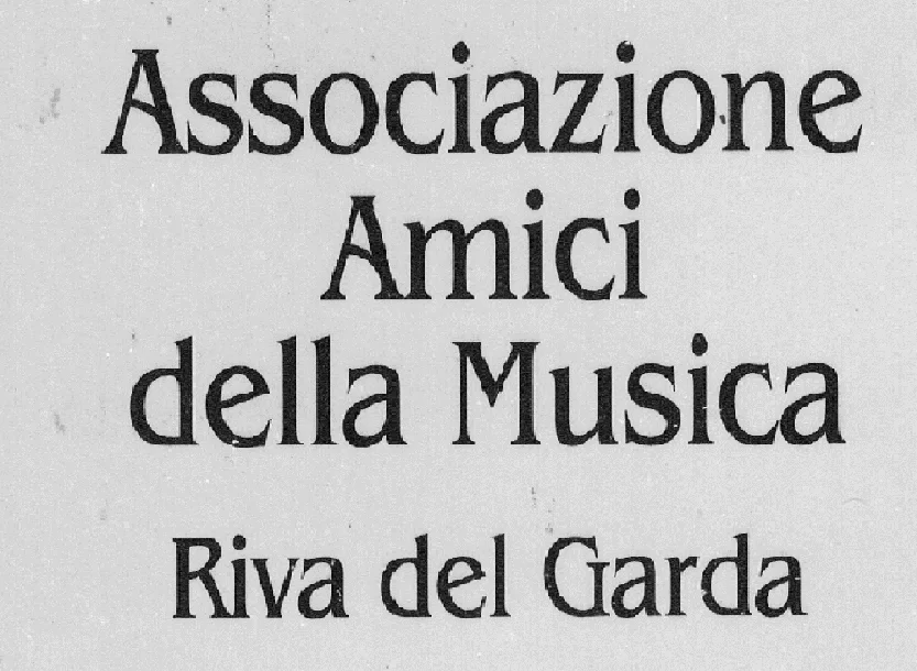 Amici della Musica. Riva del Garda